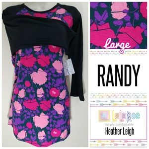 LuLaRoe NWT Randy L - Floral